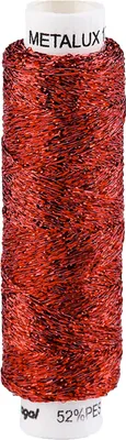 Produktbild von Metallicgarn Metalux 100m / 1 Spule Nähgarn Stickgarn Glitzer Effekt, Farbwahl