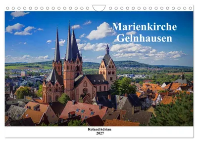 Produktbild von Marienkirche Gelnhausen (Wandkalender 2027 DIN A4 quer), CALVENDO Monatskalender