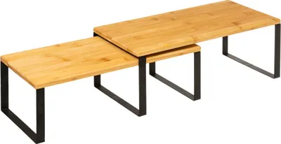 Produktbild von Sada 2 pultových polic Černáwood