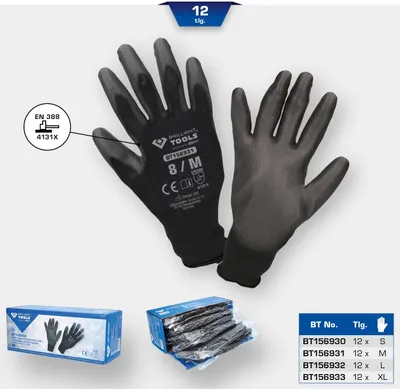 Image de BRILLIANT TOOLS Gants en microfibre taille 9 / L - BT156932