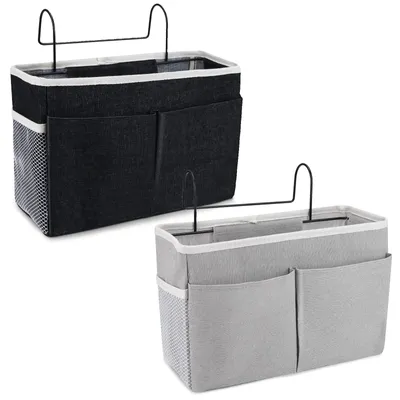 Produktbild von Betttaschen Organizer - Wasserdicht, Schwarz/Beige