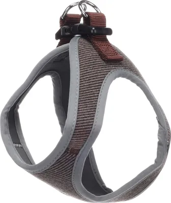 Image de Flamingo harnais Step & Go Herbert brun foncé, taille : S