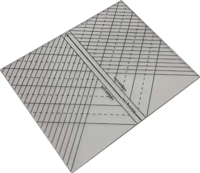 Produktbild von Acryl-Quiltlineal, 1/4-Zoll-Nahtlinie, Diagonallinie, DIY-Nähprojekt-Lineal, Geschenk für Nähbegeisterte