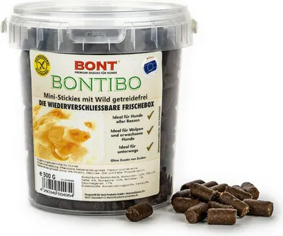Produktbild von Bontibo Mini-Stickies getreidefrei 500g | Wild