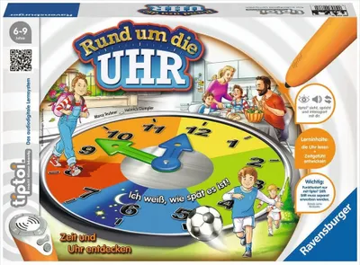 Produktbild von Ravensburger 00736 Tiptoi rund um die Uhr
