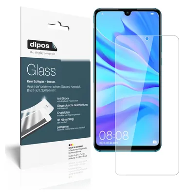 Produktbild von 2x Schutzfolie für Huawei P30 Lite New Edition - Anti-Shock 9H Folie dipos Glass Kunststoffglas