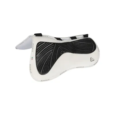 Produktbild von Acavallo Spine Free Gel And Memory Foam Half Pad, Farbe:White, Größe:2