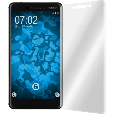 Produktbild von 1er-Pack PhoneNatic Displayschutzfolien klar Flexible Folien kompatibel mit Nokia 6.1 (2018)