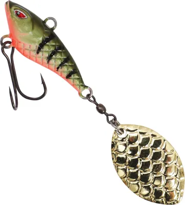Obrázok produktu pre 1 x MIKADO M- Tail Spinner Jig Spinner Wobbler Šťuka Ostriež 12 g – 7 cm HOT PERCH