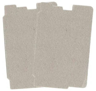 2er-Pack Mikrowellen-Wellenleiterabdeckung Mica für Sharp