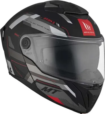 Immagine prodotto di Casco modulare Mt Helmets Atom 2 Sv, colore nero, taglia 2XL