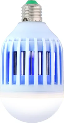 Produktbild von Grundig Insektenlamp - Insektenvernichter Fliegenfalle - passt in Standardfassungen - Weiß / Hellblau