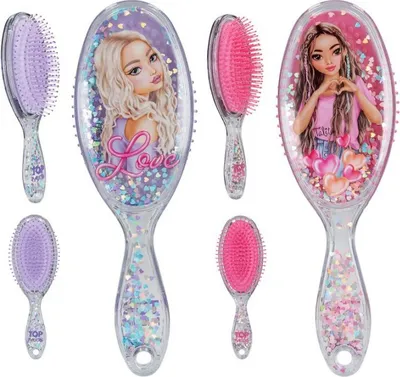 Produktbild von Depesche 12344 TOPModel 1 Stueck Haarbuerste BEAUTY and ME - Auswahl nach Verfuegbarkeit. Geschenke fuer Maedchen