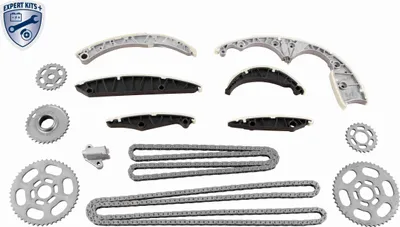 Produktbild von VAICO V10-10019 Steuerkettensatz Steuerkette für AUDI A4 Avant (8K5, B8) A6 Avant (4G5, 4GD, C7) Q5 (8RB) A5 Sportback (8TA) A4 Limousine (8K2, B8)