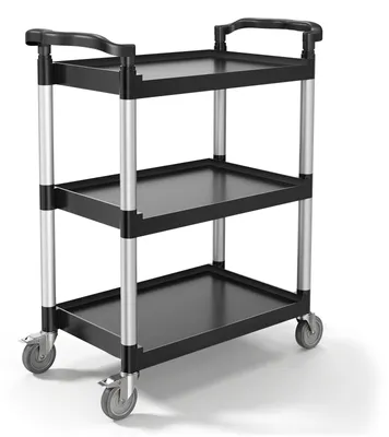 Produktbild von VEVOR Universalwagen, 136 kg Tragkraft, 3-stufiger Universalwagen aus Kunststoff