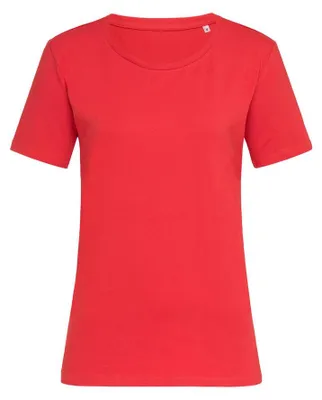 Image de Stedman - T-shirt à col rond « Claire » pour femmes FK1616 (L) (rouge écarlate)