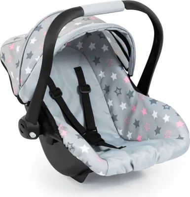 Image de Bayer Design 67907AA Siège auto pour poupées avec canopy, poignée réglable, accessoires pour poupées