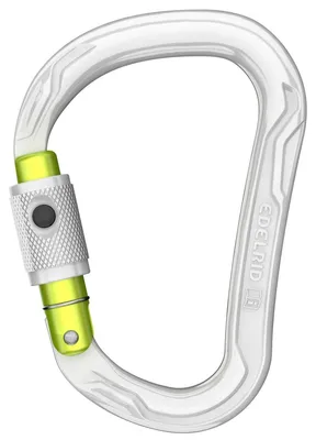 Produktbild von Edelrid HMS Big Bo Permalock - Großer HMS-Karabiner für Arbeitssicherheit und Bergsport, Farbe:006 silver