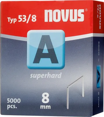 Produktbild von Feindrahtklammer A Typ 53/8 mm a 5000 St Novus
