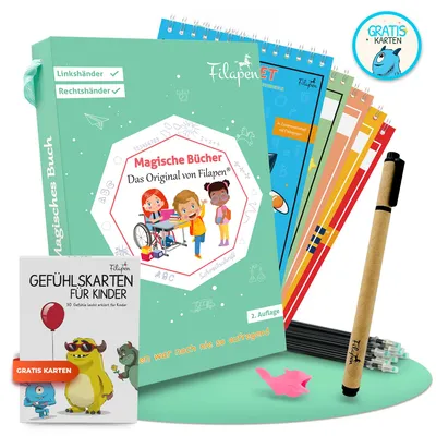 Produktbild von Filapen Magische Lernbücher + Gratis Gefühlskarten für Kinder
