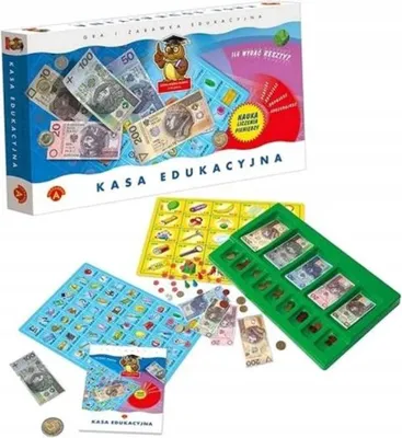 Zdjęcie produktu dla ALEXANDER Kasa edukacyjna 0427