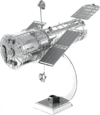 Obrázek produktu pro Metal Earth Hubble Telescope, Montážní sada, Hubble, Jakékoliv pohlaví, Kov, Mírná, Nerezová ocel