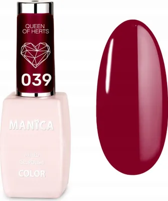 Image de Manica Vernis hybride - Deep Red 039 10 ml