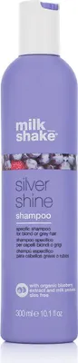 Image de Milk Shake Silver Shine Shampoo 300ml - Anti-jaunissement, brillance argentée & soin de la couleur pour les blonds