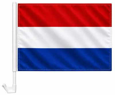 Produktbild von Flagge für Auto, Niederlande, 30 x 40 cm, Auto-Flagge