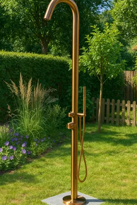 Produktbild von Eichenwald Modell 70 Gartendusche Sylt in Rosé Gold