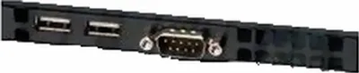 Produktbild von Supermicro MCP-220-00007-01, USB, Seriell, USB 2.0, RS-232, Schwarz, USB, Kabelgebunden