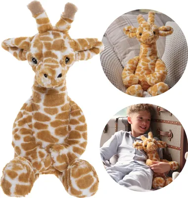 Produktbild von Charlie Bears Maskottchen-Giraffe Gilbert, Bear&Me-Serie, Kuscheltier für Kinder, 43 Zentimeter