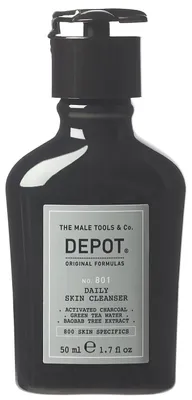 Produktbild von Depot 800 Skin Specifics No. 801 Aktivkohle Entgiftend Reinigungsgel Für das Gesicht 50 ml