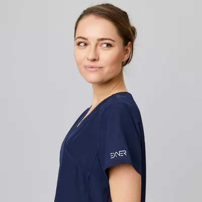 Produktbild von Sportsline Damen Kasack, navy, 3XL : 3XL : navy : 94% Recycling-Polyester 6% Elasthan