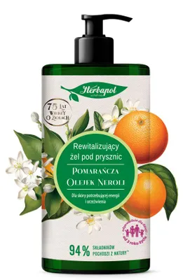Zdjęcie produktu dla Żel pod prysznic rewitalizujący | pomarańcza - olejek neroli 740 ml