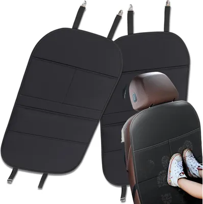 Immagine prodotto di EDIBAZZAR | set di 2 coprisedili neri per auto