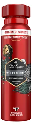 Immagine prodotto di Old Spice Wolfthorn Deodorant Spray la fragranza per tutti i giorni 150ml