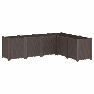 Produktbild von Pflanzkübel Braun 160x120x53 cm PP