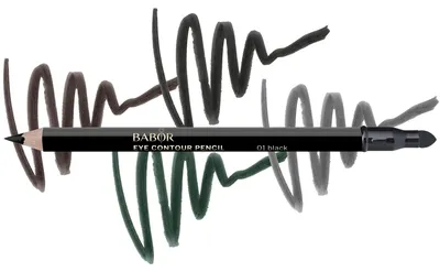 Produktbild von BABOR Make up Eye Contour Pencil 01 black