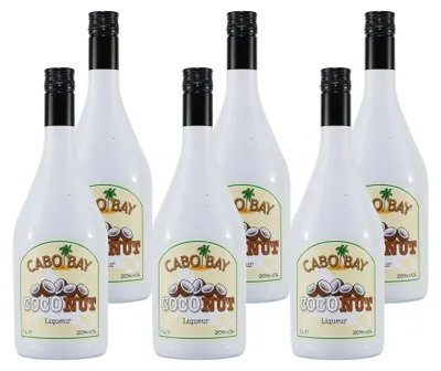 Produktbild von Cabo Bay Coconut Liqueur (6 x 1,0L)