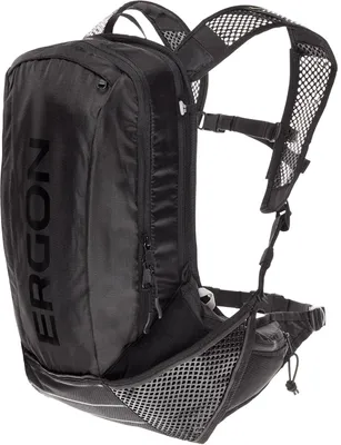 Produktbild von Ergon BX2 EVO -Rucksack Schwarz - Leicht - geeignet für Tagesausflüge - 10 + 1,5 l Volumen - wasserdicht - Polyester -Nylon - Sonstiges Befestigungssystem - einschließlich Regenabdeckung