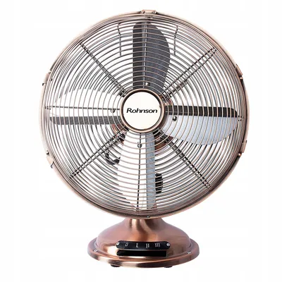 Produktbild von Metallischer Retro-Tischventilator R-863