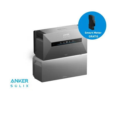 Produktbild von Anker SOLIX Solarbank Max AC + 1× BP7000 14kWh Plug&Play Komplettset