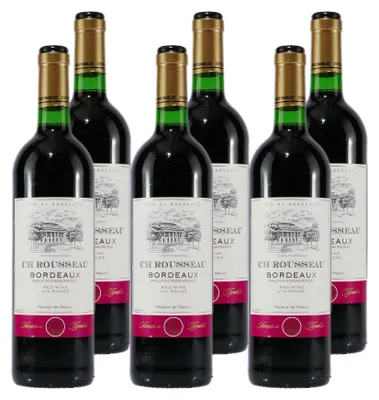 Produktbild von Château Rousseau Bordeaux -trocken- (6 x 0,75L)