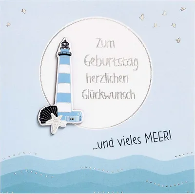 Produktbild von Geburtstag - FEELINGS COLLECTION Karte mit Umschlag plastikfrei