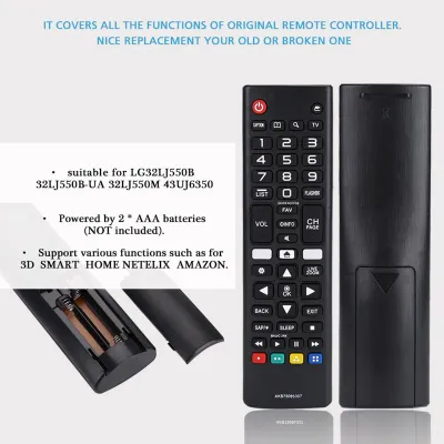 Zdjęcie produktu dla Pilot zdalnego sterowania ABS 3D zamiennik do LG LG AKB75095307