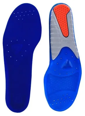 Produktbild von Spenco Performance semelles en gel Einlegesohlen, Blau (Blue), 46 EU