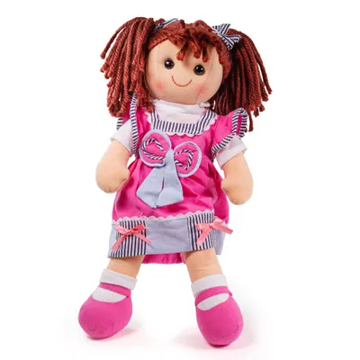 Produktbild von BigJigs Puppe Emma - große weiche Stoffpuppe für Kinder