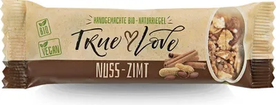 Produktbild von Nuss-Zimt-Riegel 35g - 12er Vorteilspack von True Love