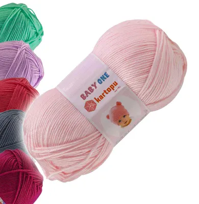 100g Strickgarn Kartopu BABY ONE Antipilling rosè